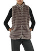 GRIGIO | Ecopelliccia smanicata BACCANO