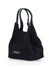BLU SCURO | Borsa a mano in suede DUA Small