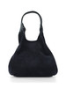 BLU SCURO | Borsa a mano in suede DUA Small