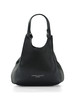 NERO | Borsa a mano in pelle martellata DUA Small