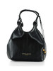 NERO | Borsa a mano in pelle effetto anguilla DUA Small