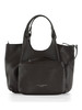 MARRONE | Borsa a mano in pelle martellata DUA Medium