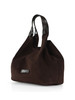 MARRONE | Borsa a mano in suede DUA Medium