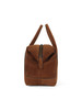 MARRONE CHIARO | Borsa a mano in suede GEMMA Large