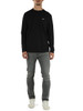 NERO | T-shirt manica lunga in cotone stretch