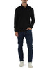 NERO | Polo manica lunga in cotone