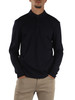 BLU SCURO | Polo manica lunga in cotone