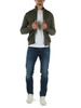 VERDE | Cardigan con zip in cotone e cashmere