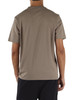 TORTORA | T-shirt in cotone con scritta logo frontale