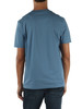 AZZURRO | T-shirt regular fit in cotone con ricamo logo