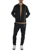 BLU SCURO | Felpa con zip in tessuto tecnico HeiQ Smart Temp