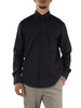 BLU SCURO | Camicia regular fit easy iron in cotone stretch