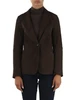 MARRONE | Giacca in pelle scamosciata LUCILLA Mid Season
