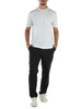 NERO | Pantalone tapered fit in misto lana vergine