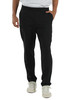 NERO | Pantalone tapered fit in misto lana vergine