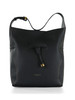 NERO | Borsa a spalla in pelle martellata SIENNA Large