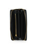 NERO | Portafoglio con zip in pelle martellata BUBBLE Large