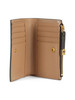 MARRONE | Portafoglio in pelle martellata BUBBLE Small