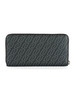 NERO | Portafoglio con zip CALIWEN Large con stampa logo