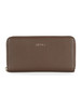 MARRONE | Portafoglio con zip CALIWEN Large