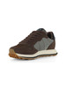 MARRONE | Sneakers in pelle e tessuto JAKI 2.0 BICOLOR