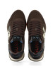 MARRONE | Sneakers in pelle e tessuto JAKI 2.0 BICOLOR