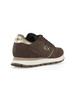 MARRONE | Sneakers in pelle e tessuto ALLY SILVER GOLD