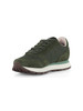 VERDE SCURO | Sneakers in pelle e tessuto ALLY SOLID