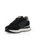 NERO | Sneakers in pelle e tessuto STARGIRL STRASS LOGO