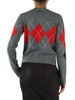 GRIGIO | Cardigan in lana e cashmere CARDIFF