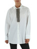 BIANCO | Camicia in popeline CAPIRAI con applicazioni in metallo