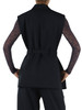 BLU SCURO | Gilet in misto lana e viscosa NURAQUS