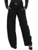 NERO | Pantalone in tessuto fluido NEW LEXY