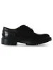 NERO | Stringata in pelle dal design casual