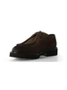 MARRONE CHIARO | Stringata a due fori in suede