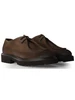 MARRONE CHIARO | Stringata a due fori in suede