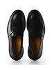 NERO | Mocassino in pelle con mascherina