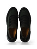 SCHWARZ | Slip-on-Sneakers aus Wildleder und Stoff