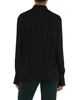 SCHWARZ | Bluse aus Viskose-Crêpe