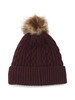 VINACCIA | Cappello con ponpon e lavorazione a trecce
