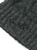 GRIGIO SCURO | Cappello in misto lana merino con pon pon
