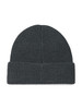 GRIGIO SCURO | Cappello a costine in misto lana merino
