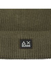 VERDE MILITARE | Cappello a costine in misto lana merino