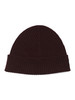 MARRONE | Cappello a costine in lana