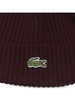 MARRONE | Cappello a costine in lana