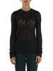 NERO | Top manica lunga in pizzo