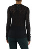 NERO | Top manica lunga in pizzo