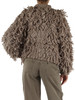 TORTORA | Cappotto maxi cardigan in misto lana