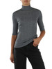 GRIGIO | Maglia maniche corte in lana vergine