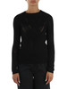NERO | Maglia in misto viscosa con dettaglio cut-out posteriore